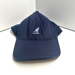 Kangol Men's Navy Flex Fit Baseball Cap in Size‎ S/M